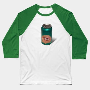 EYECAN GREEN Baseball T-Shirt